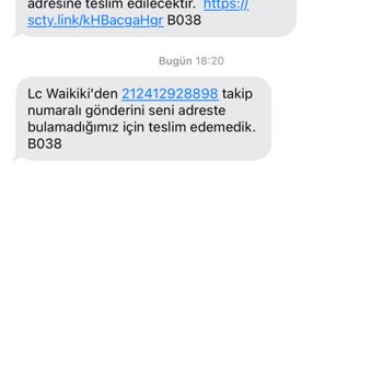 Teslim Edilmeyen Kargo Ve Sorumsuz Hizmet