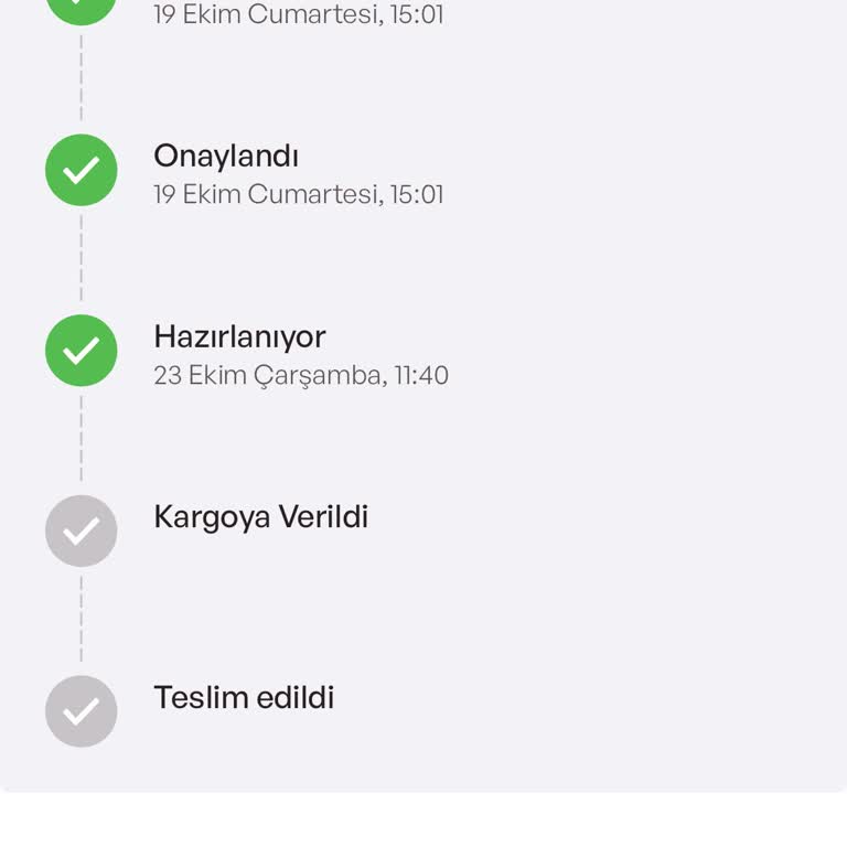 Sipariş Gönderilmiyor Ve İptal Edilemiyor