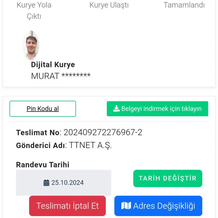 Kurye Hizmetinde Sürekli Erteleme Sorunu