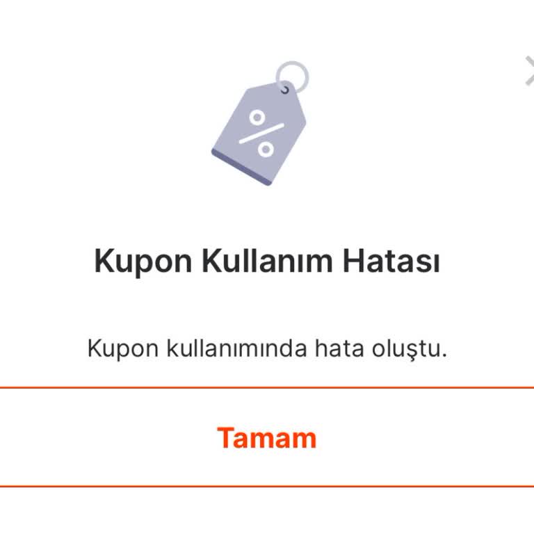 Migros Yemek Uygulamasında İndirim Kuponu Sorunu