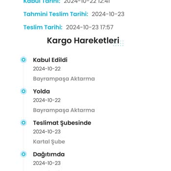 Kargo Teslimatında Yaşanan Sorun