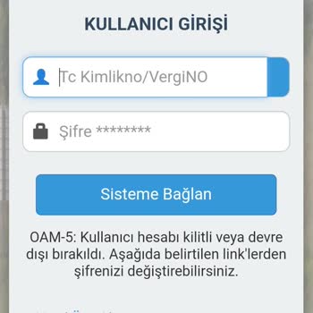 Şifre Yenileme Sorunu Ve Giriş Engeli