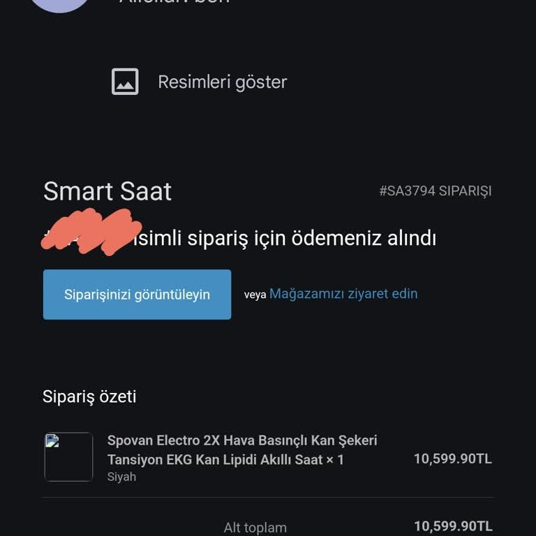 Kargoya Verilmeyen Spovan Electro 2X Saat Siparişi
