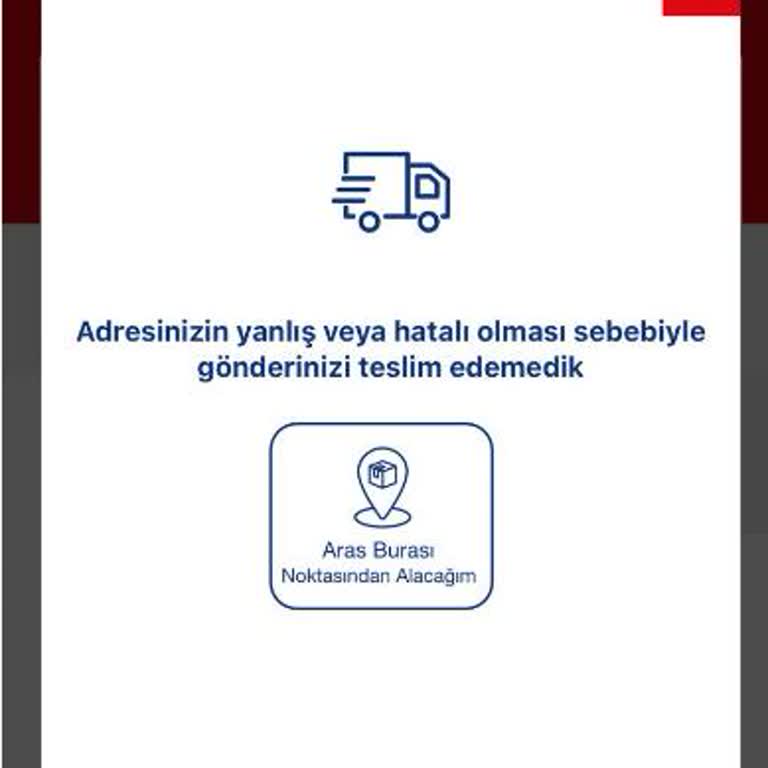 Yanlış Adres Gerekçesiyle Teslim Edilemeyen Kargo