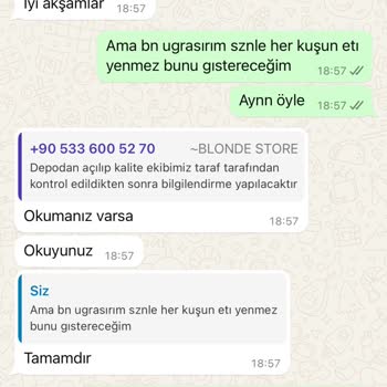 Yanlış Ürün Ve İlgisiz Müşteri Hizmetleri