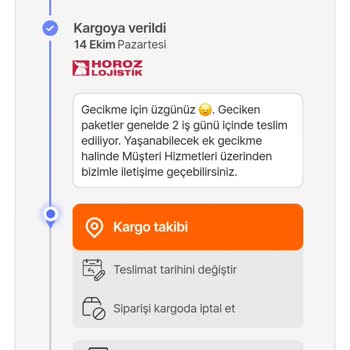 Horoz Lojistik İle Kabus Gibi Teslimat Süreci