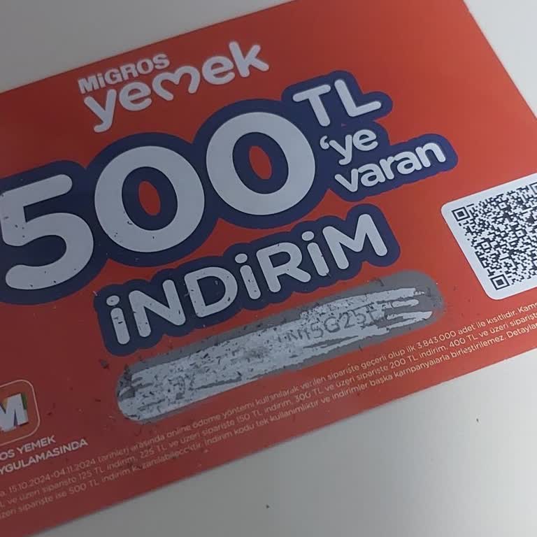 Migros Kampanya Kuponları Kalite Sorunu