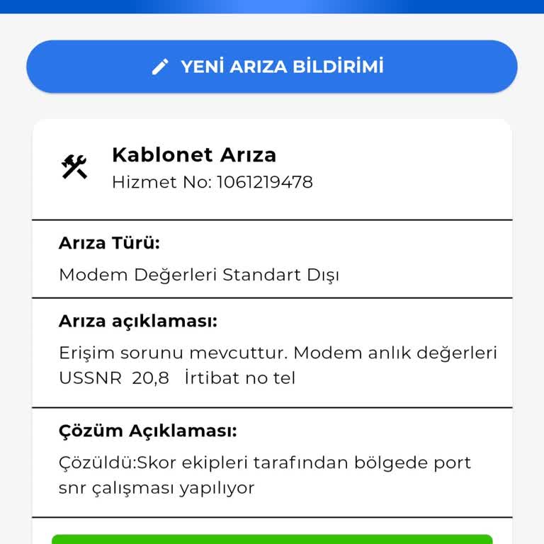 Uzayan Altyapı Çalışmaları Nedeniyle İnternet Kesintisi Ve Mağduriyet
