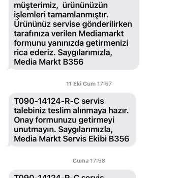 Media Markt'ta Geciken Pil Değişimi Ve İade Süreci Sorunu