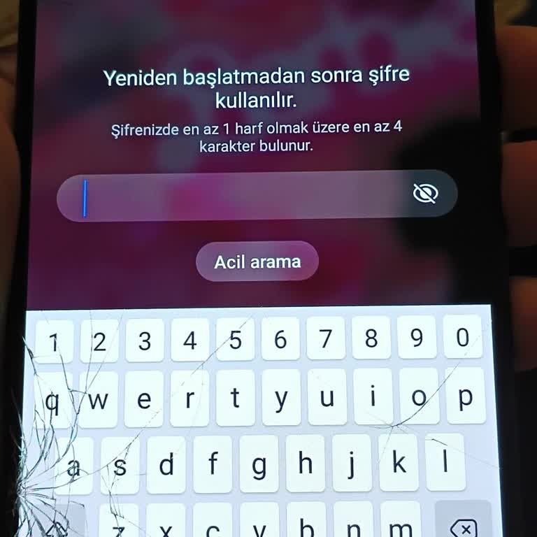 Telefon Şifre Sorunu Nedeniyle İşlerim Aksıyor