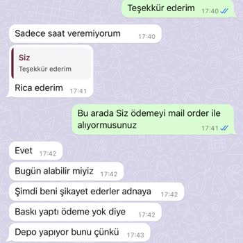 Teslimat Sorunları Ve Güven Kaybı