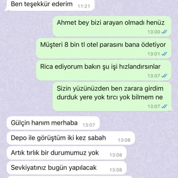 Teslimat Sorunları Ve Güven Kaybı