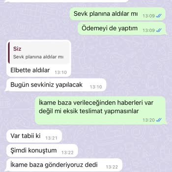 Teslimat Sorunları Ve Güven Kaybı