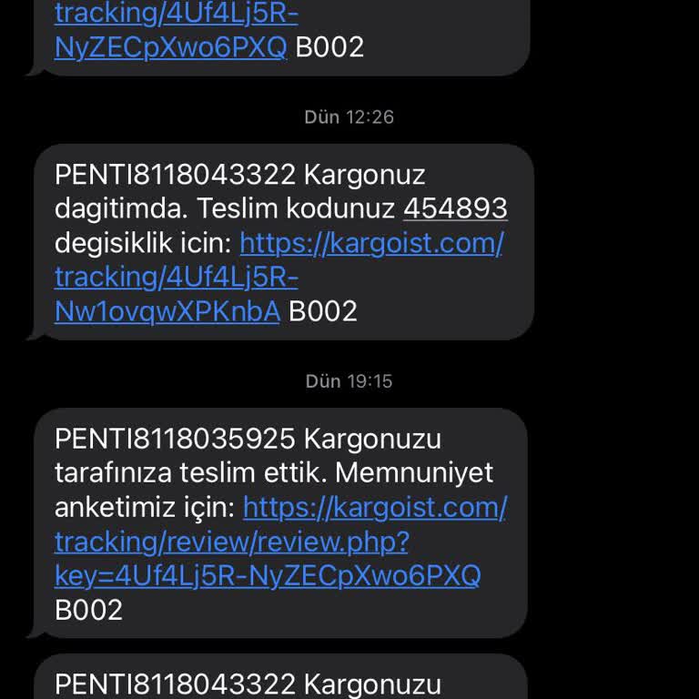 Kargo Teslim Edilmedi, Müşteri Hizmetlerinden Yanıt Bekleniyor