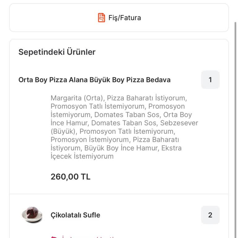Yanlış Sipariş Ve Çözüm Bulunamayan Müşteri Hizmetleri