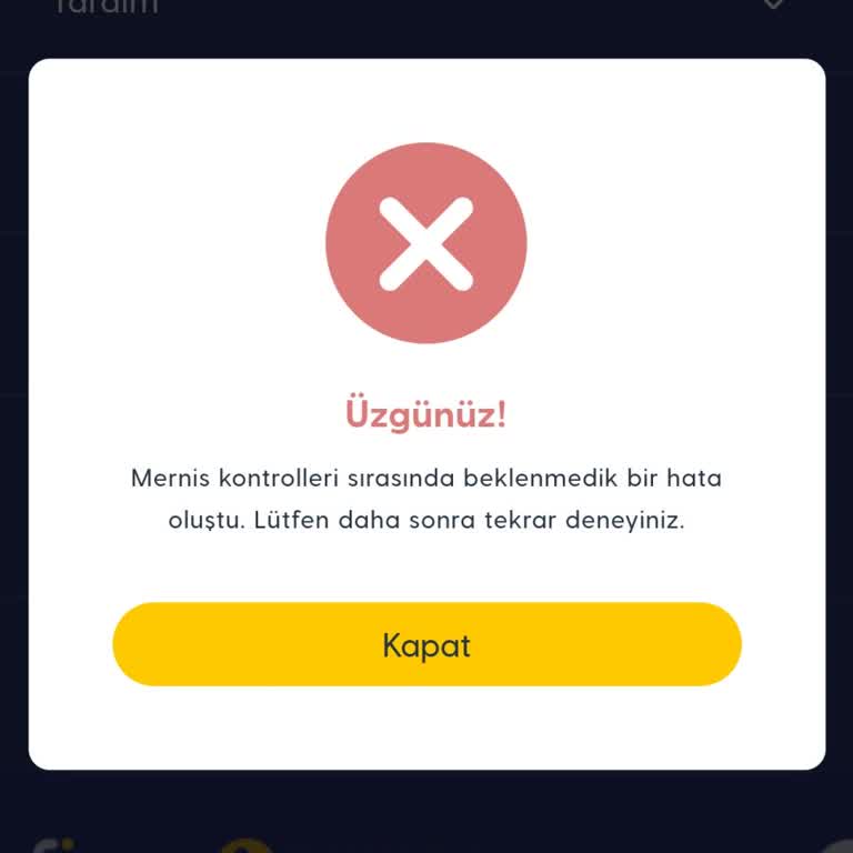 Turkcell Aktivasyonunda Mernis Hatası Çilesi
