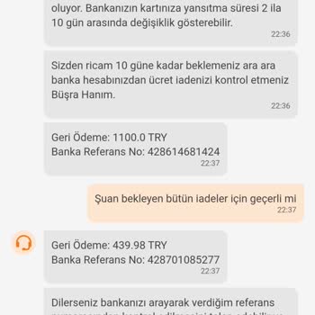 Ziraat Bankası Kredi Kartı İade Sorunu