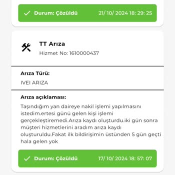 Kablo Net Nakil İşlemi Ve Müşteri Hizmetleri Sorunu