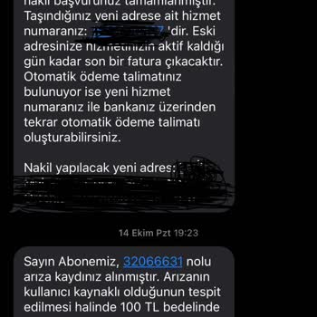 Kablo Net Nakil İşlemi Ve Müşteri Hizmetleri Sorunu