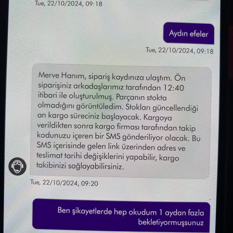 Dyson Ürün Kalitesi Ve Stok Sorunu