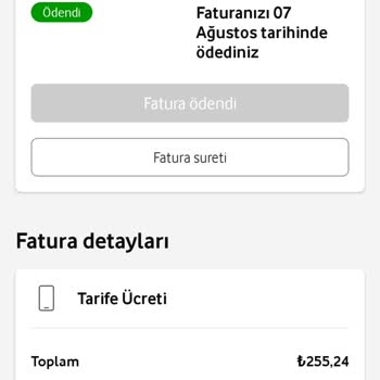 Beklenmedik Fatura Ücreti Ve Hukuki Tehdit