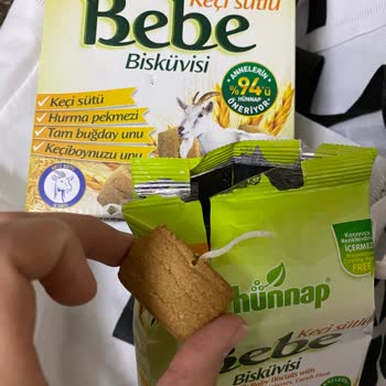 Bebek Bisküvisinde Beklenmedik Plastik Parça