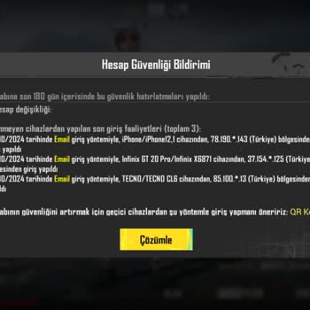 Satın Aldığım Oyun Hesabı Başkaları Tarafından Kullanılıyor