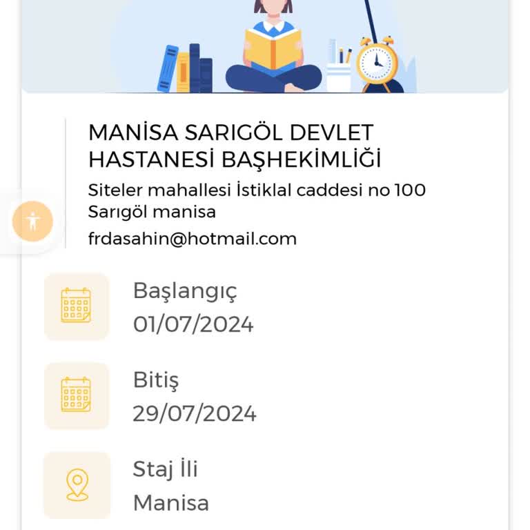 Sarıgöl Devlet Hastanesi Ödenmeyen Staj Ücreti Sorunu