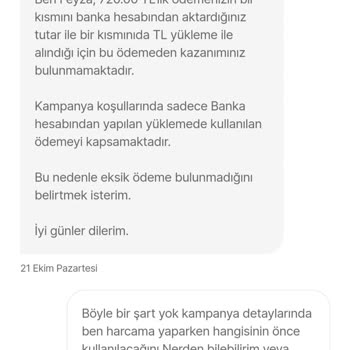 Eksik İade Ve Yanıltıcı Kampanya Şartları