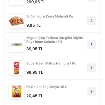 Migros Sanal Market'te Eksik Ürün Ve İade Sorunu