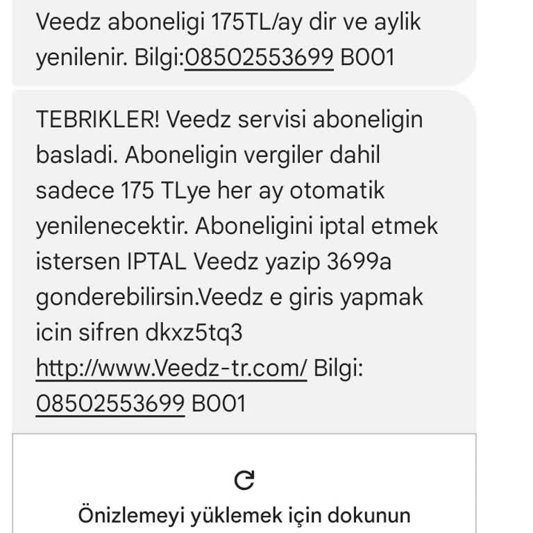 İzinsiz Abonelik Sorunu