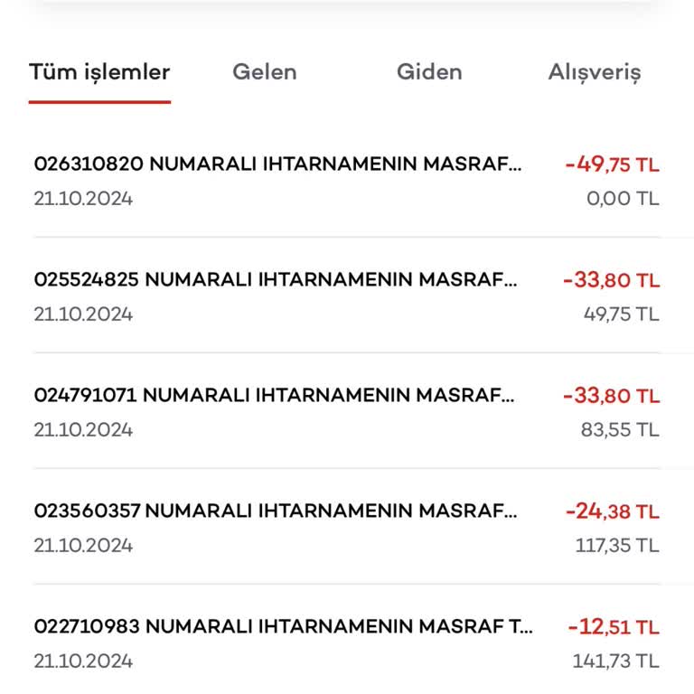 Beklenmedik Kesinti Ve İhtarname Şoku