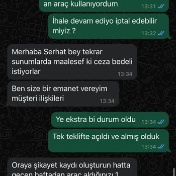 Araç Satış Sürecinde Yaşanan Mağduriyet Ve İletişim Sorunları