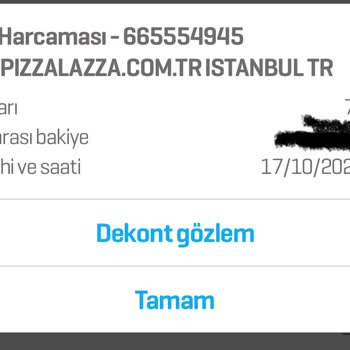 Pizza Siparişinde Çifte Çekim Ve İade Sorunu