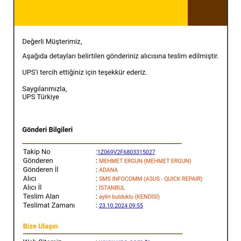 Kargo Taşıması Sırasında Monitörüm Hasar Gördü