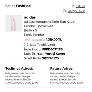 Yanlış Renk Gönderimi Ve İade Sürecinde Mağduriyet