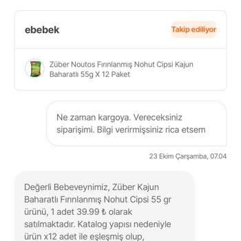 Hepsiburada'da İptal Edilen Sipariş Sorunu