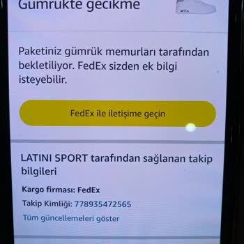 Gümrükte Takılan Ürün İçin Para İadesi Talebi