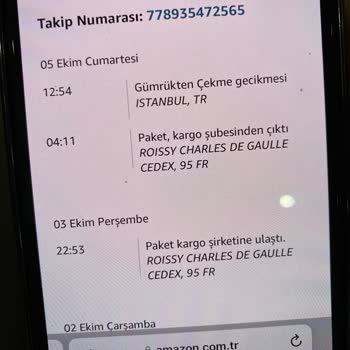 Gümrükte Takılan Ürün İçin Para İadesi Talebi