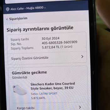 Gümrükte Takılan Ürün İçin Para İadesi Talebi