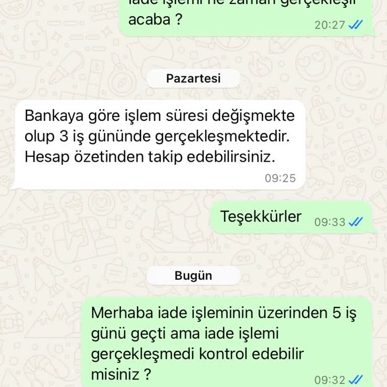 İade Sürecinde Güven Sarsan Gecikme