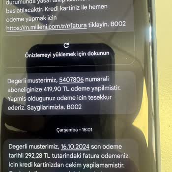 İptal Edilen Hat İçin Haksız Fatura Şoku