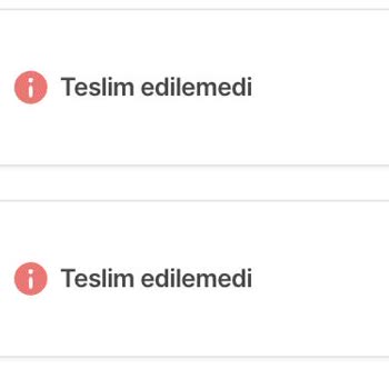 Tekrarlayan Sipariş Sorunları Ve Yetersiz Açıklamalar