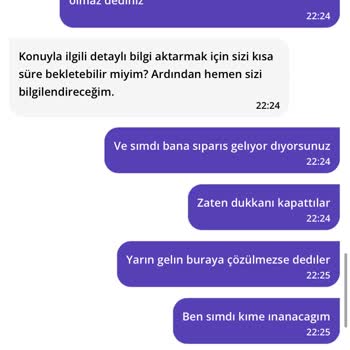 Teslim Edilmeyen Sipariş Ve İade Sorunu