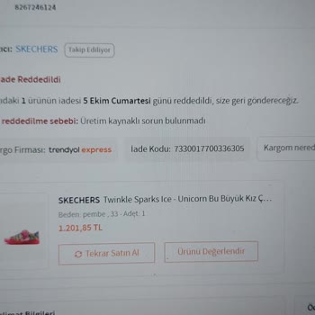 Skechers Ayakkabı 2 Ayda 4 Yerinden Parçalandı