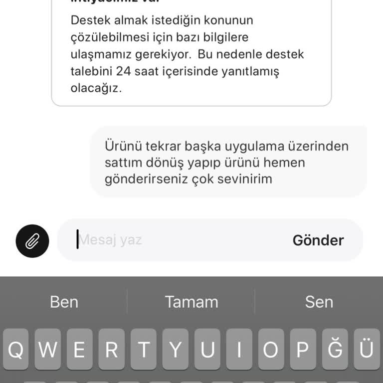Gardrops İade Sorunu: Ürün Yanlış Yerde, Müşteri Hizmetleri Cevapsız