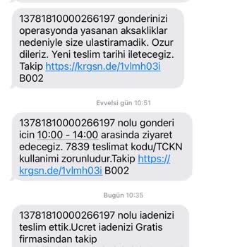 Teslim Edilmeyen Ürün Ve İade Sorunu