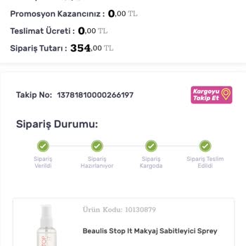 Teslim Edilmeyen Ürün Ve İade Edilmeyen Ücret Sorunu