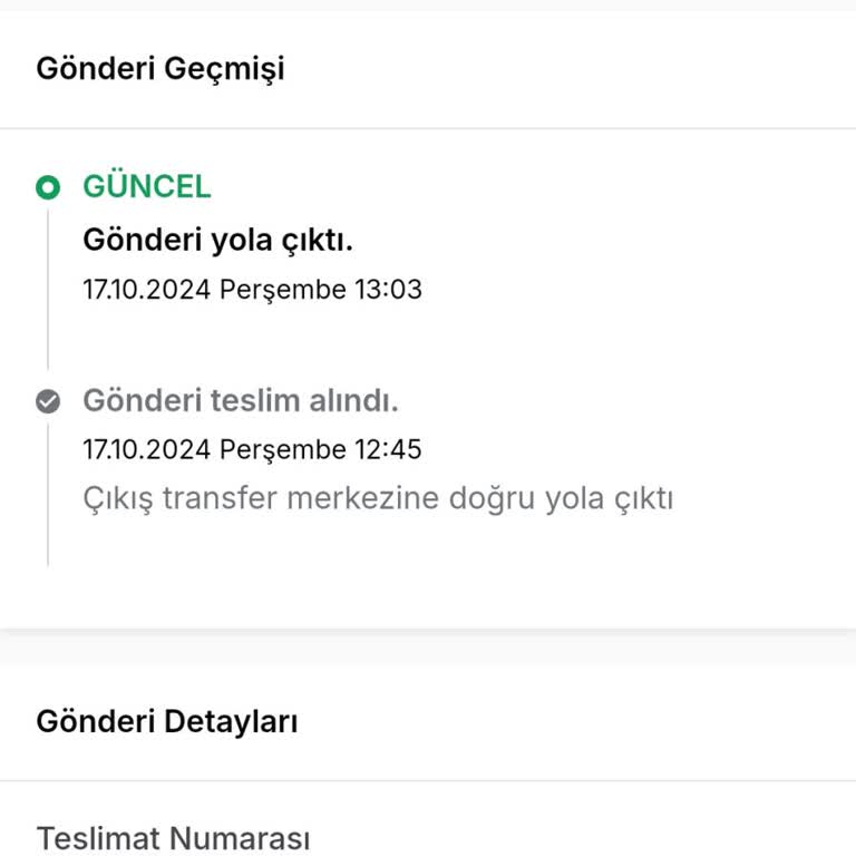 Kargoda Bekleyen Ürün Ve İletişimsizlik Sorunu