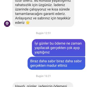 İade Sürecindeki Uzun Bekleyiş